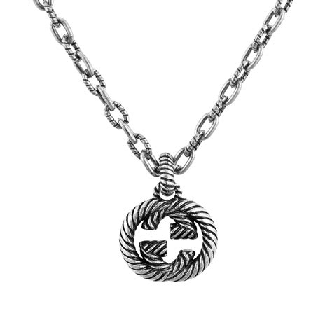 gucci interlocking g set|gucci interlocking g necklace.